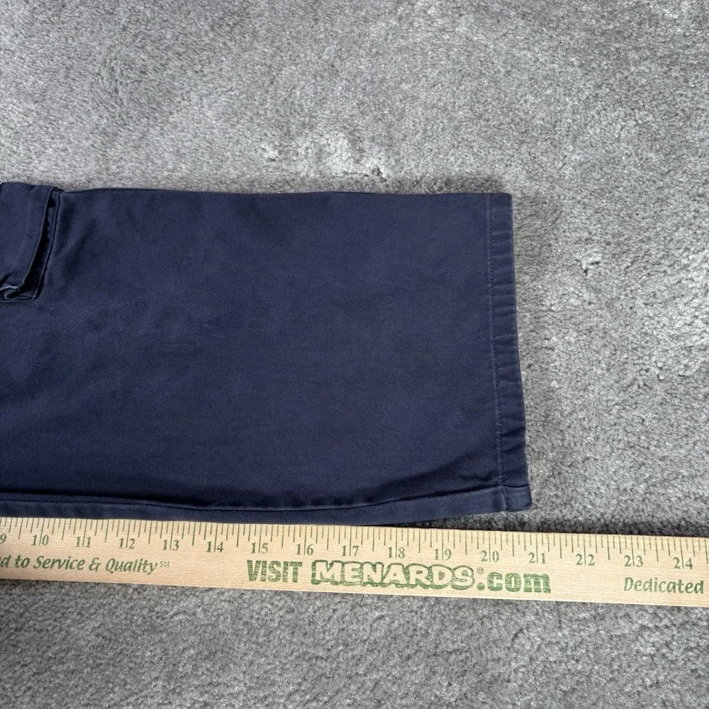 Vintage Sonoma Cargo Pants Youth Boys 8 Blue‎ Twill Wide Leg Baggy Utility Y2K